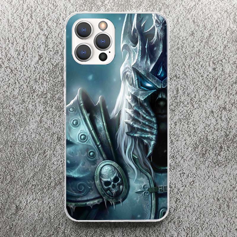 W-World Of W-Warcraft W-Wow Phone Case For iPhone 17 16 15 14 13 12 11 Pro Max Mini Plus Air 7 SE 8 Soft Silicone Print Shell Fu