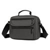 New men's bag simple trend shoulder messenger bag casual men's handbag business solid color shoulder bag