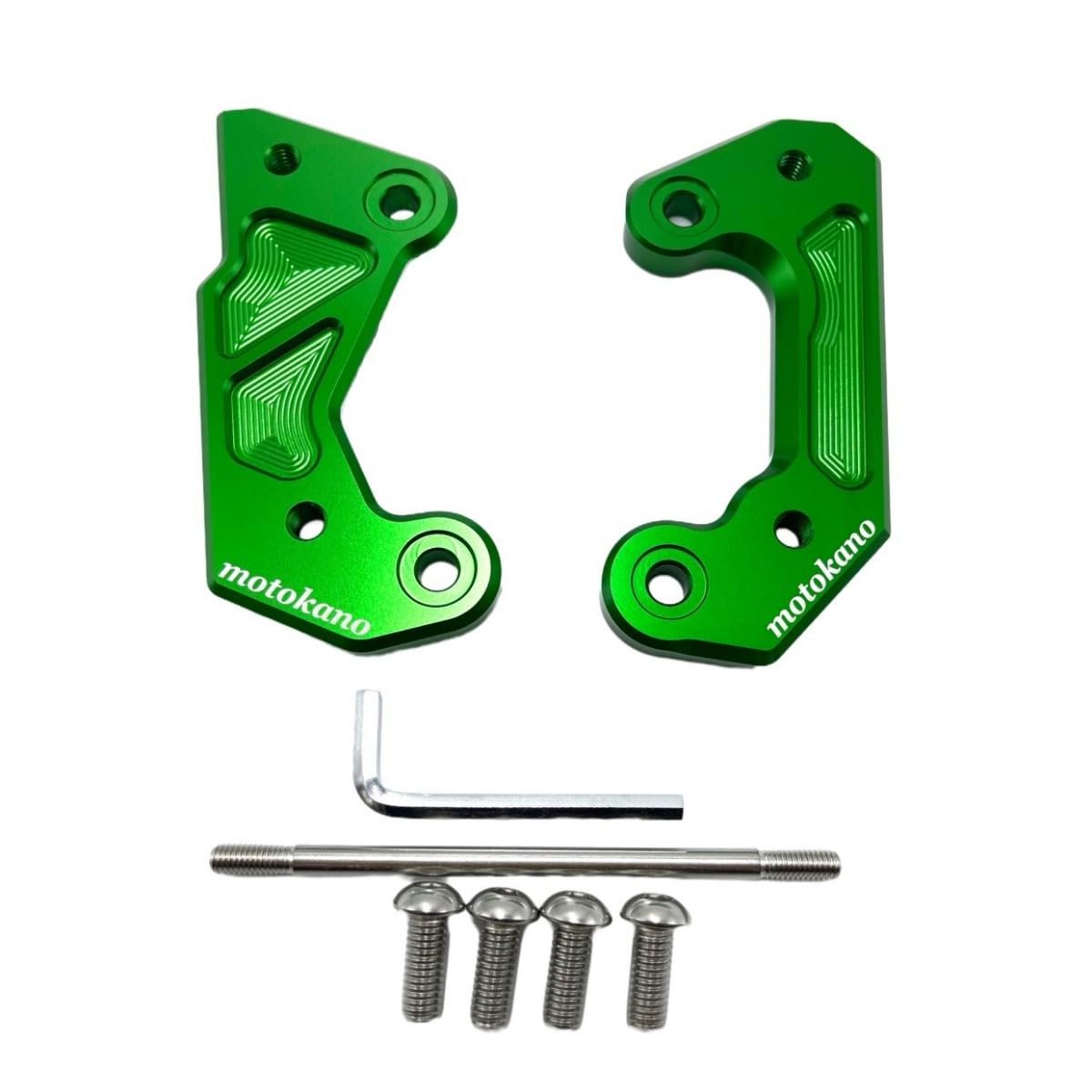 

motokano Bracket for Ninja Step-Up 400/Z400 (Green)