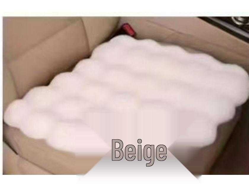 Winter Velvet Car Seat Cushion Set - Thickened Plush, Warm, 3-Piece with Backrest