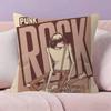 Band Punk RRamones anime Kissenbezug Dekokissen Sofa Heimdeko Hülle Kissenbezüge