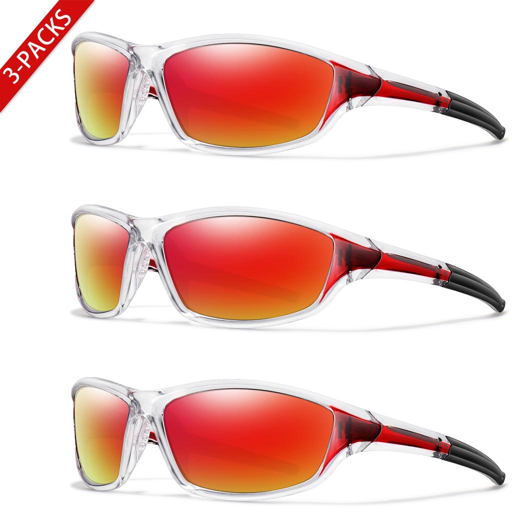 3 PCS Brand Polarized Cycling Sunglasses UV400 Outdoor Sports Men And Women Driving Hiking Camping Travel Colorful Goggles 7