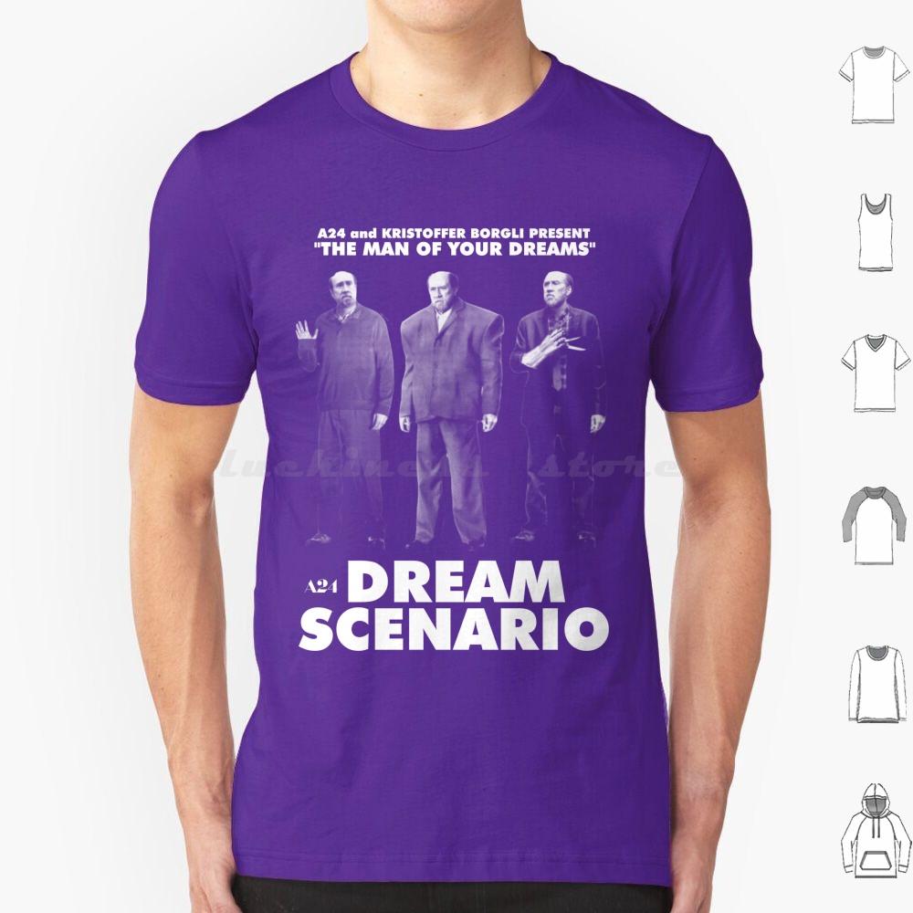 Dream Scenario Man Of Your Dreams T Shirt Cotton Men Women DIY Print Dream Scenario Sick Of Myself A24 Film Nicolas Cage