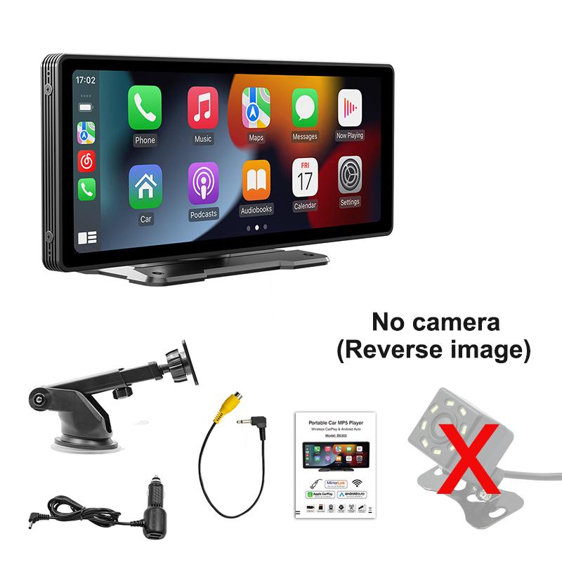 Universeller 10,26-Zoll-Touchscreen-Autoradio-Multimedia-WIFI-Videoplayer Drahtloser Carplay-Bildschirm für Apple oder Android