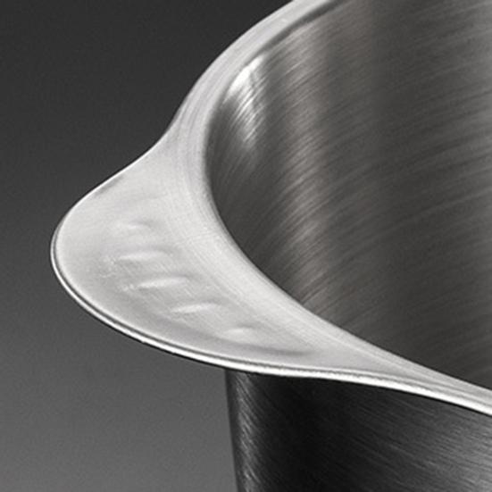 Oil Tank with Strainer Lid Stainless Steel Cooking Oil Container Pot Easy-Grip Handle Rust-Resistant Lard Jar Frying Oil Storage Bottle