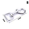 Small Dog Collar Leash Metal Buckle Hardware Sets Straps Swivel Pet Accessories