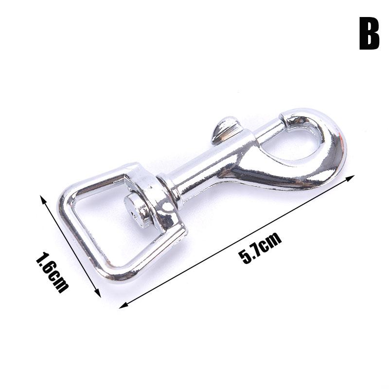 Small Dog Collar Leash Metal Buckle Hardware Sets Straps Swivel Pet Accessories
