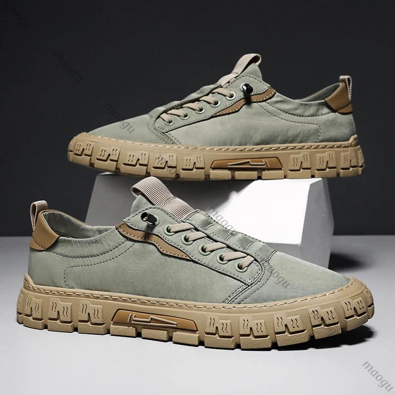 Shoes Man Fashion Casual Shoes for Men Outdoor Breathable Men's Sneakers Lace Up Walking Platform Vulcanized Mens Tennis Shoes