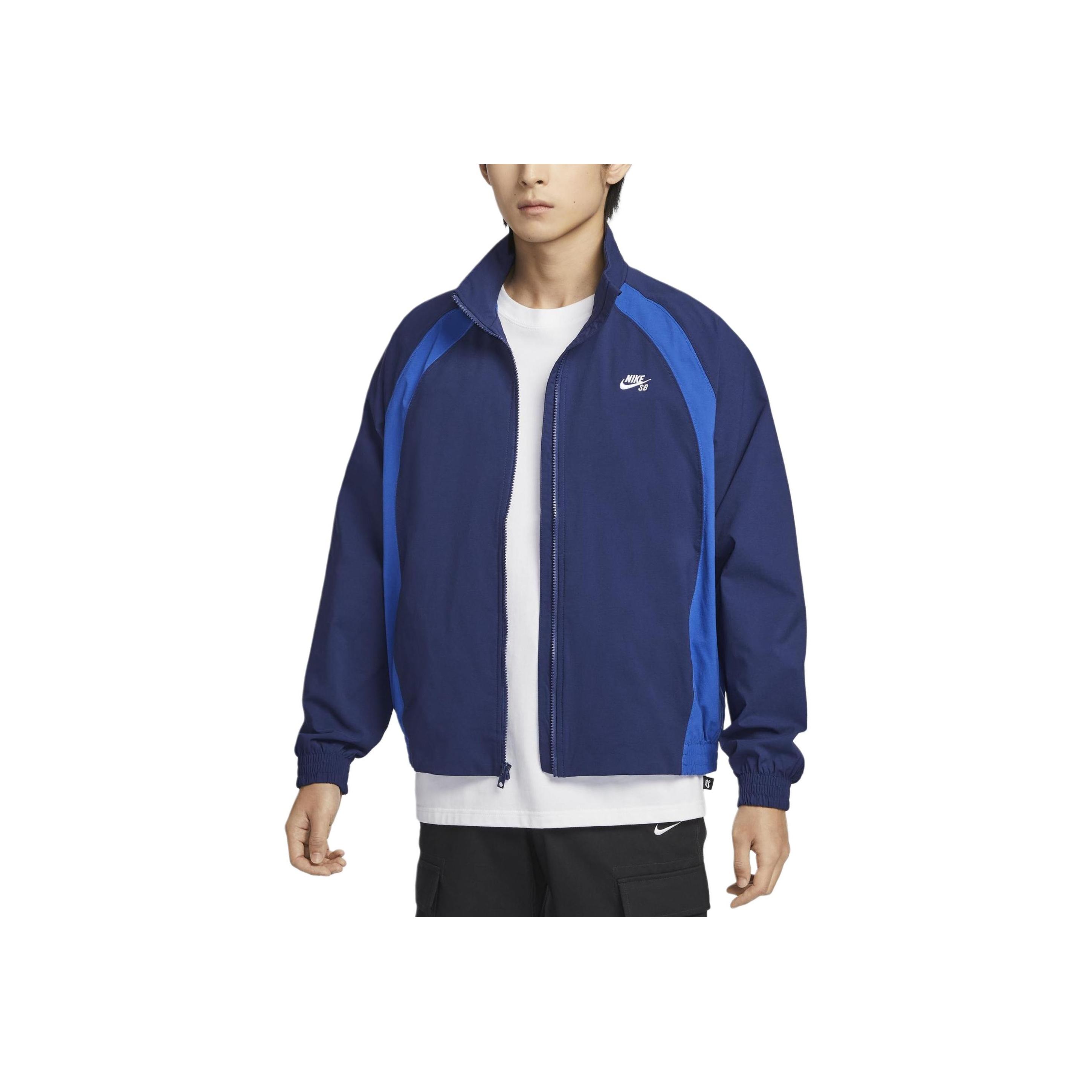 Nike Men s SB Full-Zip Woven Jacket Blue Void HJ2911-492 L