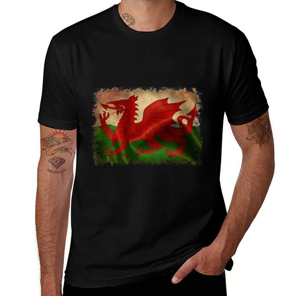 Wales T-Shirt Large Size Short Sleeve T-Shirt