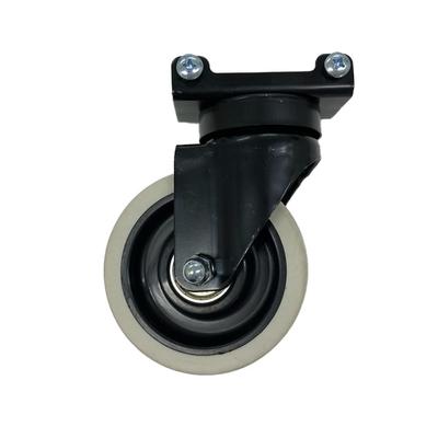 ALINCO KHF-P1L Swivel Caster for Left Front Wheel of MTW100 Dolly, Black, 10cm X 3.5cm