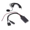 Car Bluetooth AUX‑IN Cable Adapter with Microphone Handsfree Calling Fit for Ford Focus 6000CD