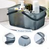 Shower Basket Bathroom Organizer Portable with Drainage Holes Tote Storage for Camp