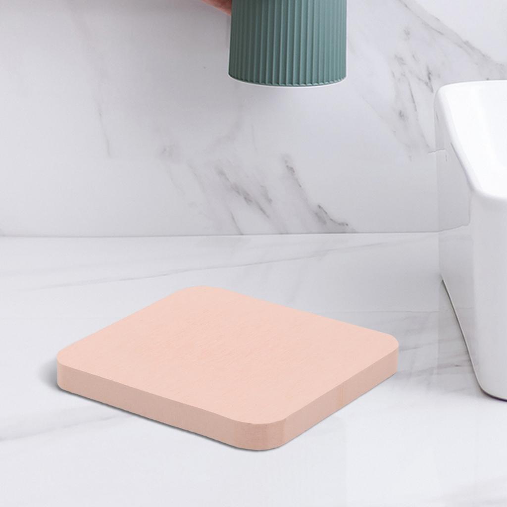 Handy Diatomite Stone Tray for Absorbing Water from Makeup and Dish Sponges
