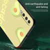 Cute Avocado Phone Case for Samsung Galaxy A56 A36 A26 A16 A34 A24 A42 A22 A20 A12 A40 A30 A10 5G Soft TPU Cover Shell Funda Bag