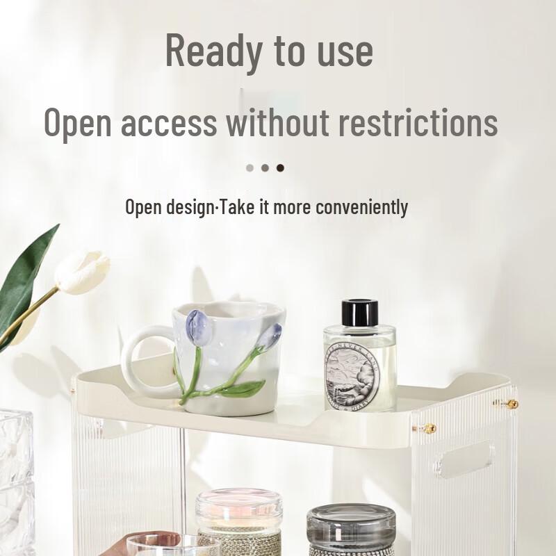 Acrylic Double-Layer Cup Holder