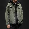 2025 Autumn Men's Plus Size Loose Casual Japanese Denim Jacket