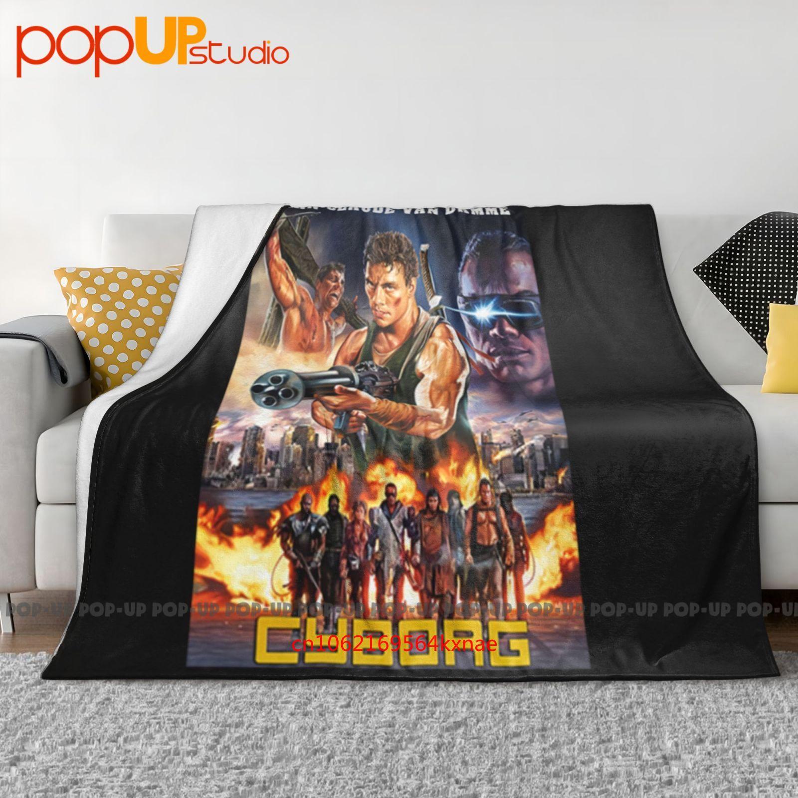 Jean Claude Van Damme Cyborg Ultra-Soft Blanket Quilt Winter Sofa Cover Bed Covers 30x40in