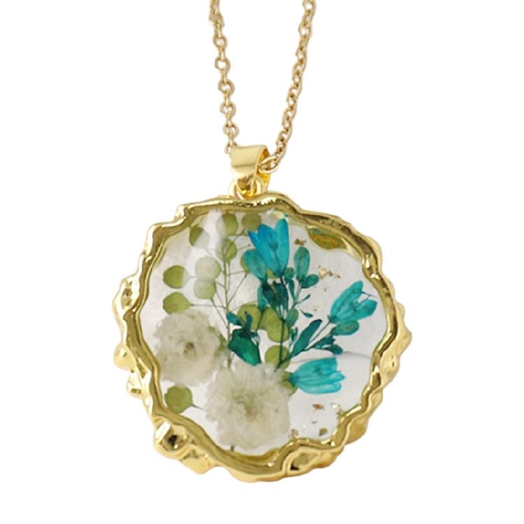 Fashion Statement Floral Necklace Birth Month Flower Neckchain Stylish Accessory for Birthdays Anniversaries