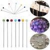 32mm Apparel Garment Accessory Knitting Sewing Needles Locating Pin Glass Head Bead Glass Head Pins