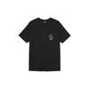 Stussy Old Crown Tee Classic Logo Short Sleeve American Vintage T-Shirt Unisex Tops 1904510-BLACK