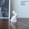 Nordic Wooden Rabbit Figurine - Home Décor for Wine & TV Cabinets, Entryway Gift