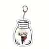 Danganronpa Monokuma, Makoto Naegi & Junko Enoshima Acrylic Keychain Charm Figure