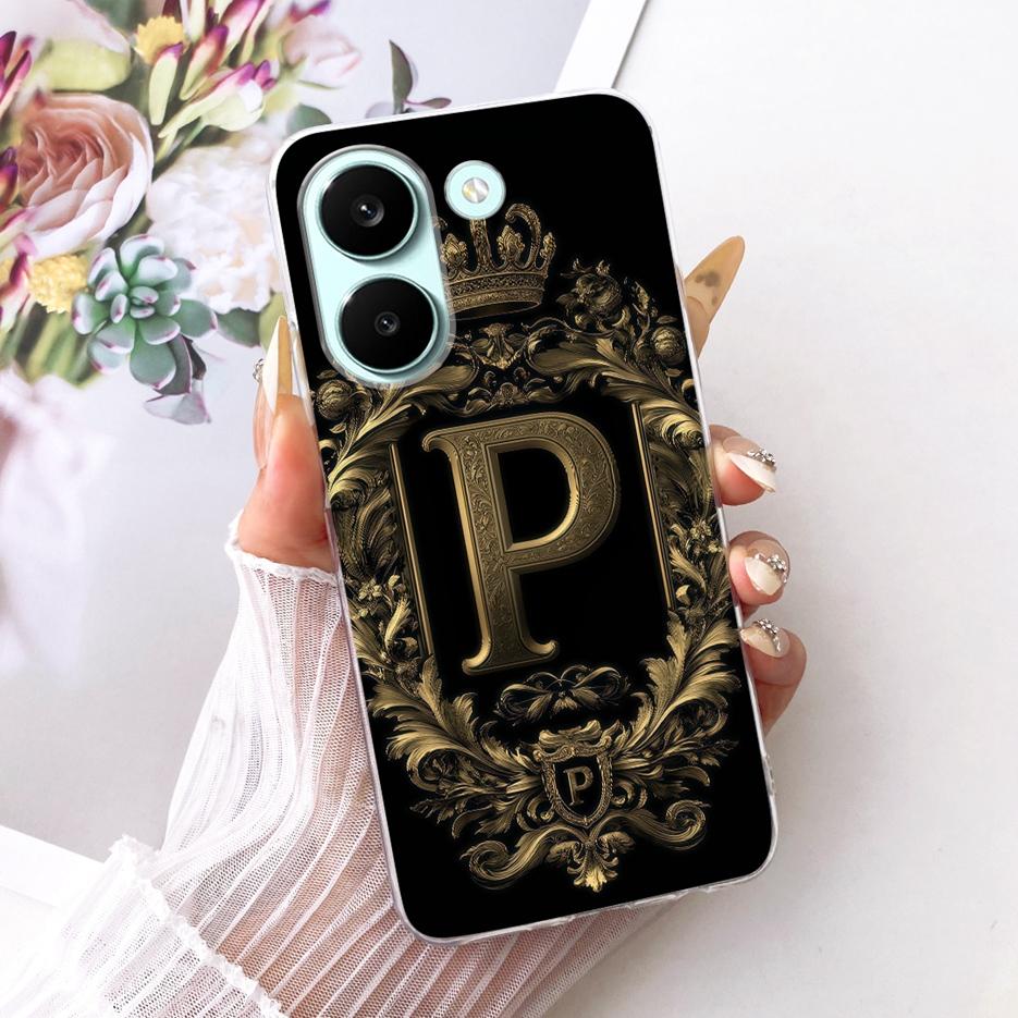 For Xiaomi Poco X8 Pro Case New Luxury Letters Cover Soft Slim Phone Case For Xiaomi Poco X8 Pro Max PocoX8 Pro 5G Fundas Bumper