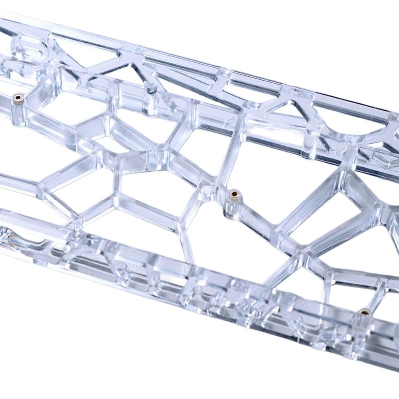 1PC Ventilated Keyboards Shell Case Durability Enhances Airflow for GH60 GT60 Multiple Brands Easy Installation