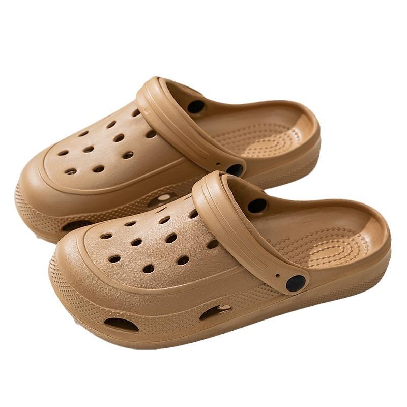 Summer Outdoor Couple's Non-Slip Hole Shoes - Unisex Rafting & Simple Slippers