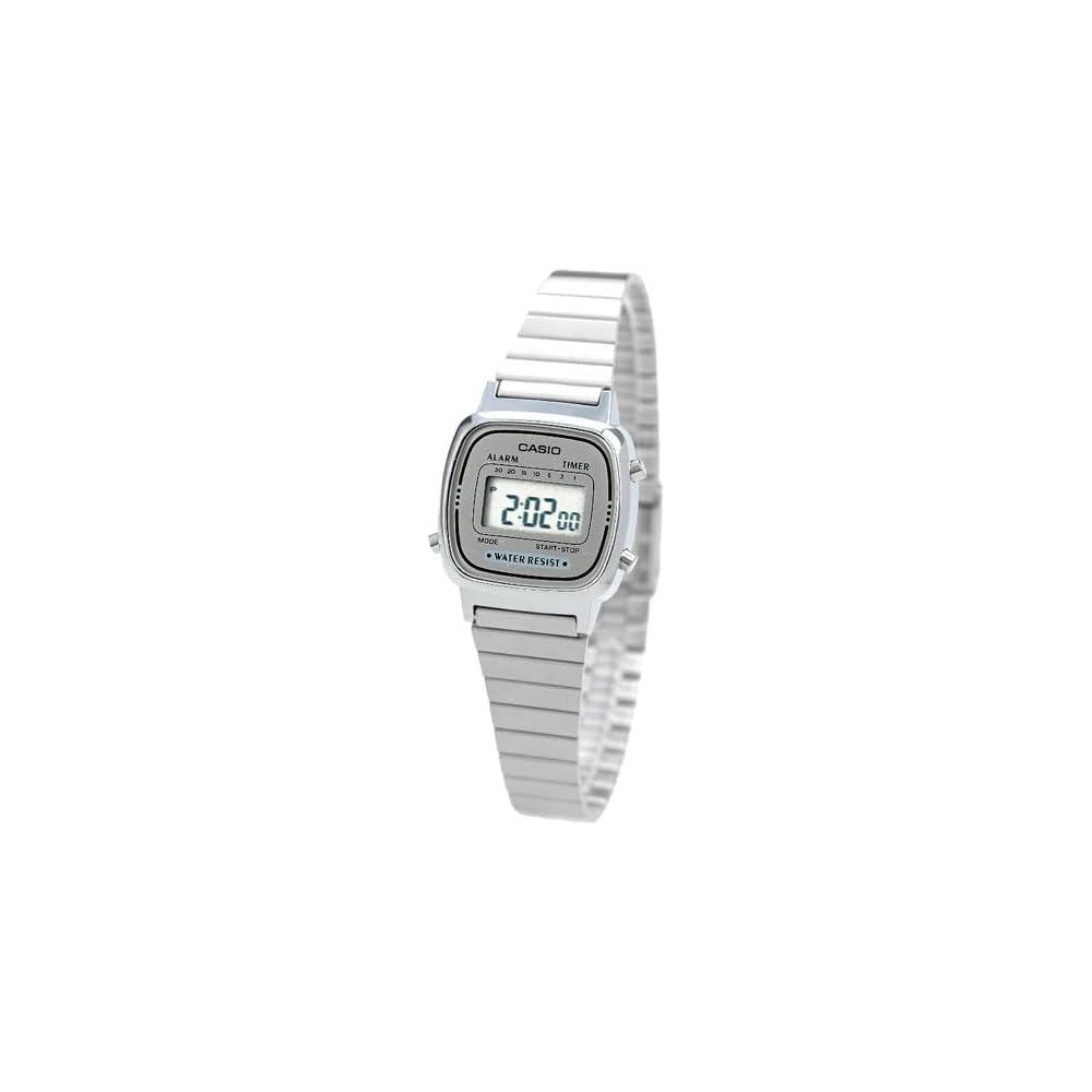 Casio Cheap Casio Collection Standard Quartz Women s Watch LA670WA-7 Silver Stainless Steel 33mm