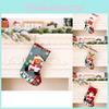Colorful Burlap Christmas Stockings Charming Santa Snowman Reindeer Teddy Bear Designs