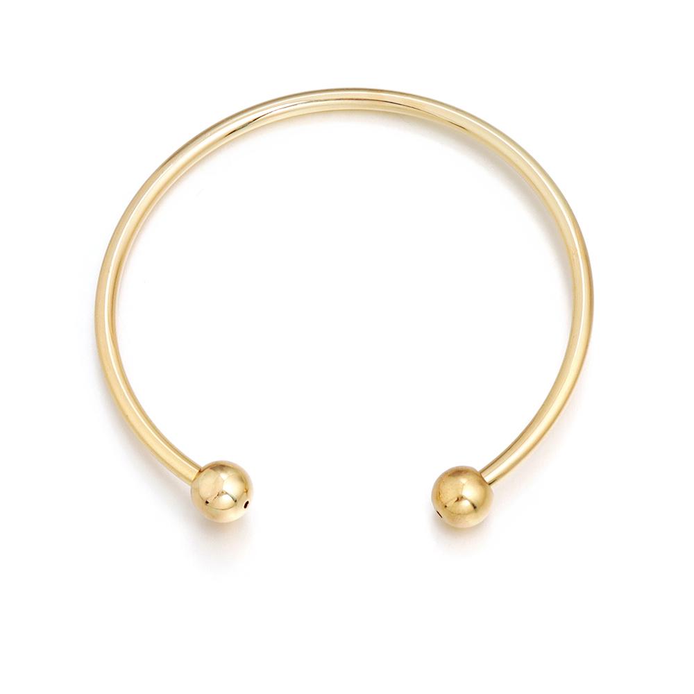 Louleur Adjustable Cuff Open Bangle Bracelet Metal Wire Bracelet Base Setting For Women Girls DIY Jewelry Making Accessories