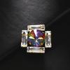 Minimalist Geometric Ring for Women - Hand Jewelry  High-end Ring  Evening Party Accessory