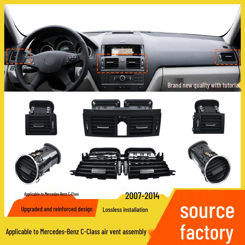 Mercedes-Benz C-Class W204 Dashboard Air Vent Assembly