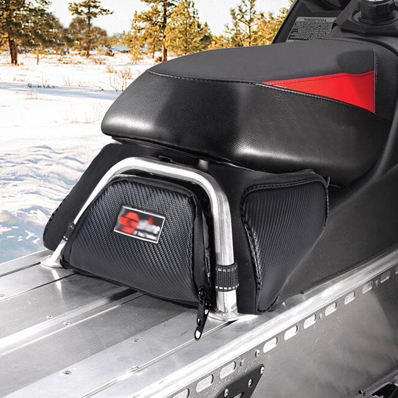 Waterproof Snowmobile Rear Seat Bag Underseat Storage Bags Fit for Polaris Indy 550 600 800 RMK 800 Pro RMK 600 Dragon