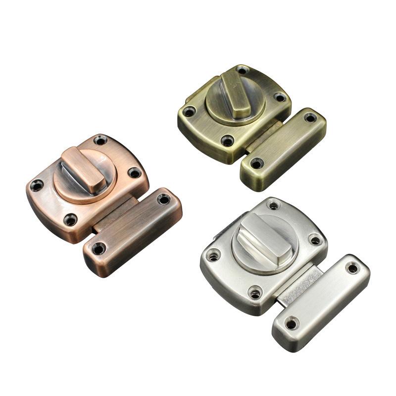 Încuietoare de ușă Cârlig din metal turnat Încuietoare de blocare Uși de toaletă Încuietoare de poartă glisantă în unghi drept