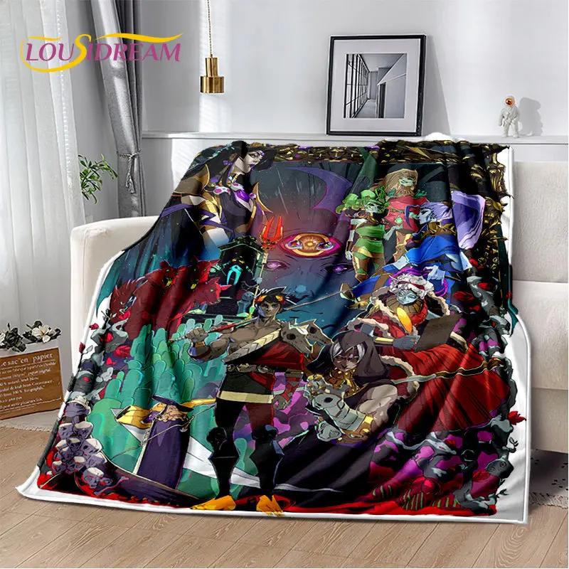 Hades Zagreus Game Gamer Soft Plush Blanket,Flannel Blanket Throw Blanket for Living Room Bedroom Bed Sofa Picnic Cover Kids