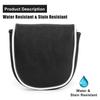 Mallet Putter Head Cover Black Style Magnetic Closure Compatible with LAB DF3 Putter Made of Premium PU Leather