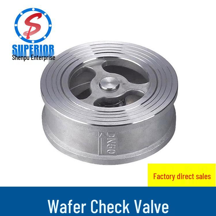 304 Stainless Steel Wafer Check Valve H71W DN32-DN80