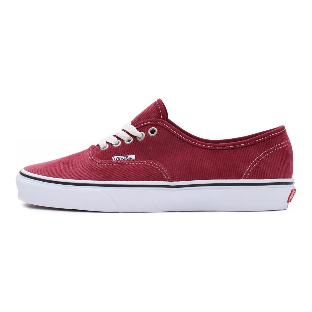 Vans Authentic Casual Comfortable Versatile Durable Low-Top Skate Shoes Unisex Sneakers Red VN0009PV9D0
