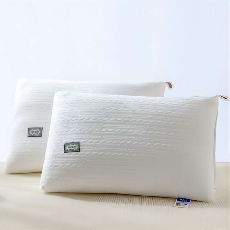 New Comfortable Knitted Pillow Core All Cotton Student Pillow Core Household Single Person Breathable Comfortable Sleep
