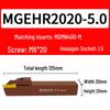 Shockproof Spring Steel CNC Tool Holder - MGEHR2020 Series Grooving Tool