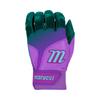 Marucci Sports PWR Fade Youth Batting Gloves Teal Purple YM