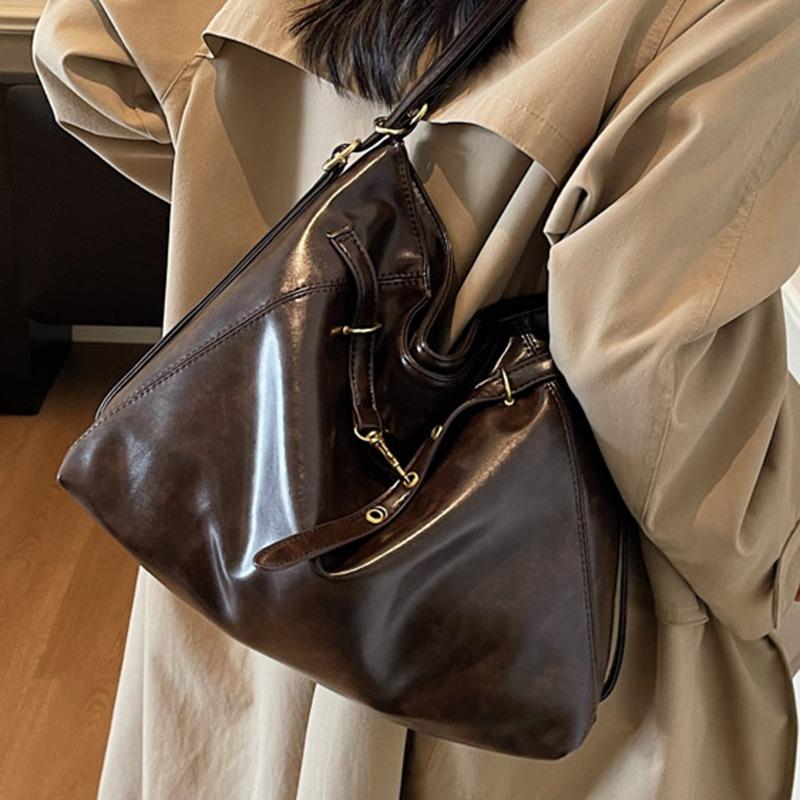 High Value Retro Large Capacity Backpack Bag Women's Autumn New Multi-purpose Shoulder Messenger Bag Tote Bag