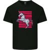 A Christmas Unicorn in Xmas Fairy Lights Unisexs Light Cotton TShirt