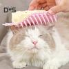 Cat Self Groomer Pineapple Shape Cat Wall Corner Massage Comb with Catnip Cat Face Scratcher Grooming Brush for Long Short Fur Cats Dogs