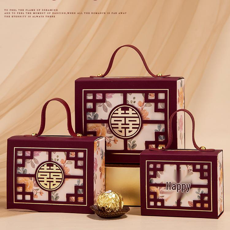 2025 Trendy Wedding Favor Boxes: Elegant Candy and Gift Packaging for Engagements.