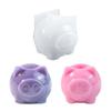 Gypsum Candlestick Silicone Mold Lovely Pig Candle Base Mould Animal Shape Candle Holder Mold Home Decoration Mould