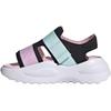 Adidas Mehana Sandal Comfortable Versatile Non-Slip Durable Low-Top Kids Sandals Kids Sandals Black Purple Green JP5831